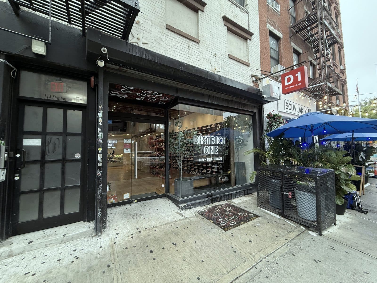 114 Stanton Street storefront